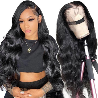 Body Wave HD Lace Wig 13x4 Lace Front Wigs 30 Inch Human Hair Wigs