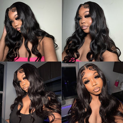 Body Wave Human Hair Wigs 4x4 Lace Closure Wig Brazilian Hair HD Lace Wigs 8-30 Inch