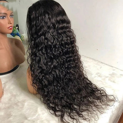 Water Wave Wig 13x4 HD Lace Front Wig Brazilian Hair Glueless 13x6 Lace Frontal Wig